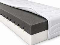 Kaltschaummatratze Twin Sleep 7-Zonen Kaltschaummatratze 21 cm wendbar, Beco,...