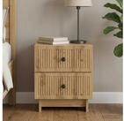 vidaXL Nachtkommode vidaXL Nachttisch Artisan-Eiche 43 x 34,5 x 47,5 cm...