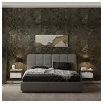 Vicco Nachtschrank Mira, Wei&szlig;/Gold, 40 x 50 cm 2er Set (2-St) wei&szlig;