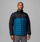 Steppjacke COLUMBIA "Powder Lite II Jacket", Herren, Gr. S (46), blau (phoenix blau,