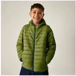 Regatta Funktionsjacke Marizion Baffle-Jacke / Steppjacke mit Kapuze gr&uuml;n 140