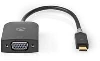 Nedis CCBW64852AT02 Video-Adapter USB-C Adapter zu USB-C Adapter, 20 cm, USB-C,...