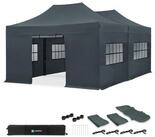 VONROC Pavillon Pavillon wasserdicht stabil - Partyzelt EasyUp System -...