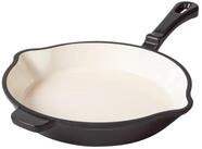 R&Ouml;MERTOPF Bratpfanne Gusseisen Brattpfanne 24cm Schwarz, Gusseisen (Set, Set),...