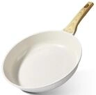 LuxusKollektion Bratpfanne Bratpfanne Granit Antihaft Induktion 30cm Weiss