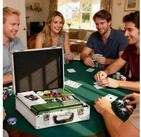 SPORTNOW Spiel Pokerkoffer mit 500 Chips, Strategiespiel, Aluminiumkoffer f&uuml;r...