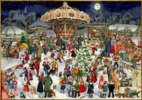 Coppenrath Spiel Puzzle - Nostalgischer Weihnachtsmarkt