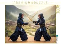 CALVENDO Puzzle CALVENDO Puzzle Kendo Kampfsport, 1000 Teile Lege-Gr&ouml;&szlig;e 64 &times; 48 cm