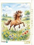 CALVENDO Puzzle CALVENDO Puzzle Springendes Fohlen, 1000 Teile Lege-Gr&ouml;&szlig;e 64 &times; 48
