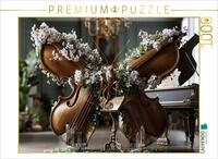 CALVENDO Puzzle CALVENDO Puzzle Geigenschmetterling, 1000 Teile Lege-Gr&ouml;&szlig;e 64 &times; 48