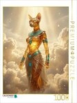 CALVENDO Puzzle CALVENDO Puzzle Bastet &ndash; Katzeng&ouml;ttin des Schutzes, 1000 Teile
