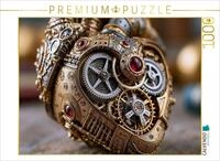 CALVENDO Puzzle CALVENDO Puzzle Herz aus Uhrwerken und rotierenden R&auml;dern, 1000