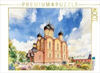 CALVENDO Puzzle CALVENDO Puzzle Kloster P&uuml;htitsa in Estland, 1000 Teile Lege-Gr&ouml;&szlig;e