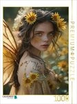 CALVENDO Puzzle CALVENDO Puzzle Fee der Sonnenblumen, 1000 Teile Lege-Gr&ouml;&szlig;e 64 &times;