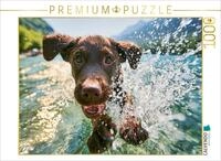 CALVENDO Puzzle CALVENDO Puzzle Platsch! So geht Sommer, 1000 Teile Lege-Gr&ouml;&szlig;e 64