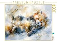 CALVENDO Puzzle CALVENDO Puzzle Ein Schneebad - herrlich, 1000 Teile Lege-Gr&ouml;&szlig;e 64