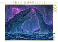 CALVENDO Puzzle CALVENDO Puzzle Szene aus "Reise zum Mittelpunkt der Erde" von Jules