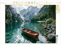 CALVENDO Puzzle CALVENDO Puzzle Pragser Wildsee, Italien, 1000 Teile Lege-Gr&ouml;&szlig;e 64