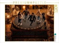 CALVENDO Puzzle CALVENDO Puzzle Schlittschuhzauber auf Vinyl, 1000 Teile Lege-Gr&ouml;&szlig;e
