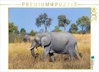 CALVENDO Puzzle CALVENDO Puzzle Afrikanischer Elefant, Okavango Delta, Botswana.,