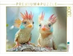 CALVENDO Puzzle CALVENDO Puzzle Entz&uuml;ckend seltsame Tierwesen, 2000 Teile
