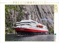 CALVENDO Puzzle CALVENDO Puzzle die "Nordlys" - Hurtigruten, 1000 Teile...