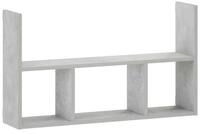vidaXL Wandregal 785 x 17 x 45 cm Wandregal Betongrau 78,5x17x45 cm...