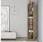 Decortie Eckregal Nati, Eck-B&uuml;cherregal, 34 x 34 x 161 cm beige