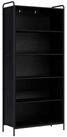 vidaXL B&uuml;cherregal 80 x 33 x 174 cm B&uuml;cherregal 55,5x33x174 cm Holzwerkstoff
