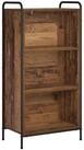 vidaXL B&uuml;cherregal 555 x 33 x 111 cm B&uuml;cherregal 55,5x33x174 cm Holzwerkstoff