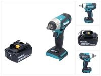 Makita Akku-Schlagschrauber DTW 181 T1 18 V 210 Nm 1/2" Brushless + 1x Akku 5,0...