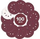 LuxusKollektion Schleifscheibe Schleifscheiben 125mm Klett Rund 8 Loch 100...