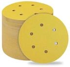 LuxusKollektion Schleifscheibe Schleifpapier Klett 150mm 6 L&ouml;cher 50 St&uuml;ck 80