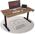 ASSMANN B&uuml;rom&ouml;bel Schreibtisch Y-LINE (120x70cm Schwarz Eiche Tabak