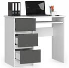 Raumhirsch Furniture Schreibtisch mit Tastaturauszug - zwei Tischvarianten - 90...