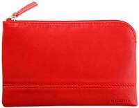 EXACOMPTA Organizer Etui aus Kunstleder Rei&szlig;verschluss, 11x17 cm Mohnrot...