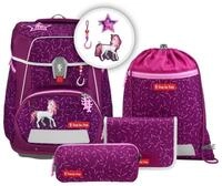 Step by Step Schulranzen Schulranzen-Set SPACE Pretty Unicorn Nuala, 5-teilig