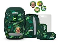 ergobag Schulrucksack Pack (6tlg., Federm&auml;ppchen, Sportrucksack, Heftebox,
