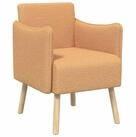 vidaXL Sessel vidaXL Akzentstuhl Beige Boucl&eacute;