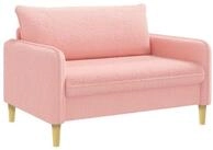 vidaXL Sessel XXL-Sessel Rosa Boucl&eacute; (1-St)