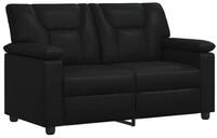 vidaXL Sofa 151 x 85 x 93 cm Sofa Schwarz 151x85x93 cm Kunstleder, 1 Teile