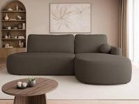 MIRJAN24 Ecksofa Loridu O Premium, mit Bettkasten und Schlaffunktion, Links oder