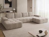 MIRJAN24 Wohnlandschaft Tonseo U, mit Bettkasten und Schlaffunktion, U-Form,