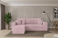 ALTDECOR Ecksofa SENO-L, Couch mit Schlaffunktion, Wohnzimmer - Ecksofa, Corner...