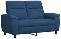 vidaXL Sofa 158 x 90 x 95 cm Sofa Blau 158x90x95 cm Stoff, 1 Teile blau
