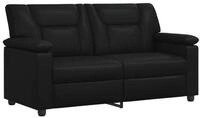 vidaXL Sofa 171 x 85 x 93 cm Sofa Schwarz 171x85x93 cm Kunstleder, 1 Teile