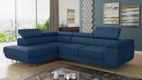 Sofnet Ecksofa Caris Cord, mit Schlaffunktion und Bettkasten, Wohnlandschaft mit