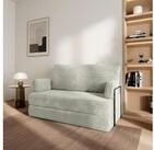 Masseno Sofa LADIA mit Schlaffunktion, Schlafsofa, Schaumstoffsofa