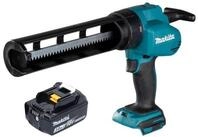 Makita Akku-Kartuschenpistole DCG 180 F1 18 V + 1x Akku 3,0 Ah - ohne Ladeger&auml;t