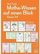 Verlag an der Ruhr Poster Merk-Poster Mathe-Wissen auf einen Blick Klasse 3/4